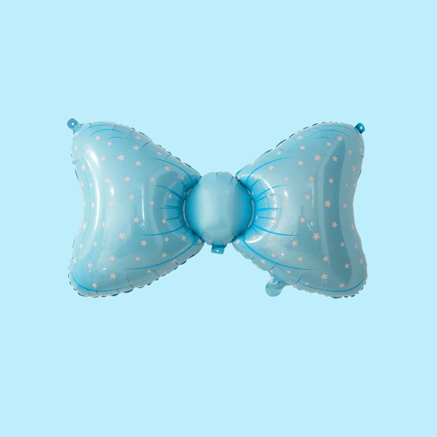 36 Inch Blue Helium Quality Bowknot Foil Balloon
