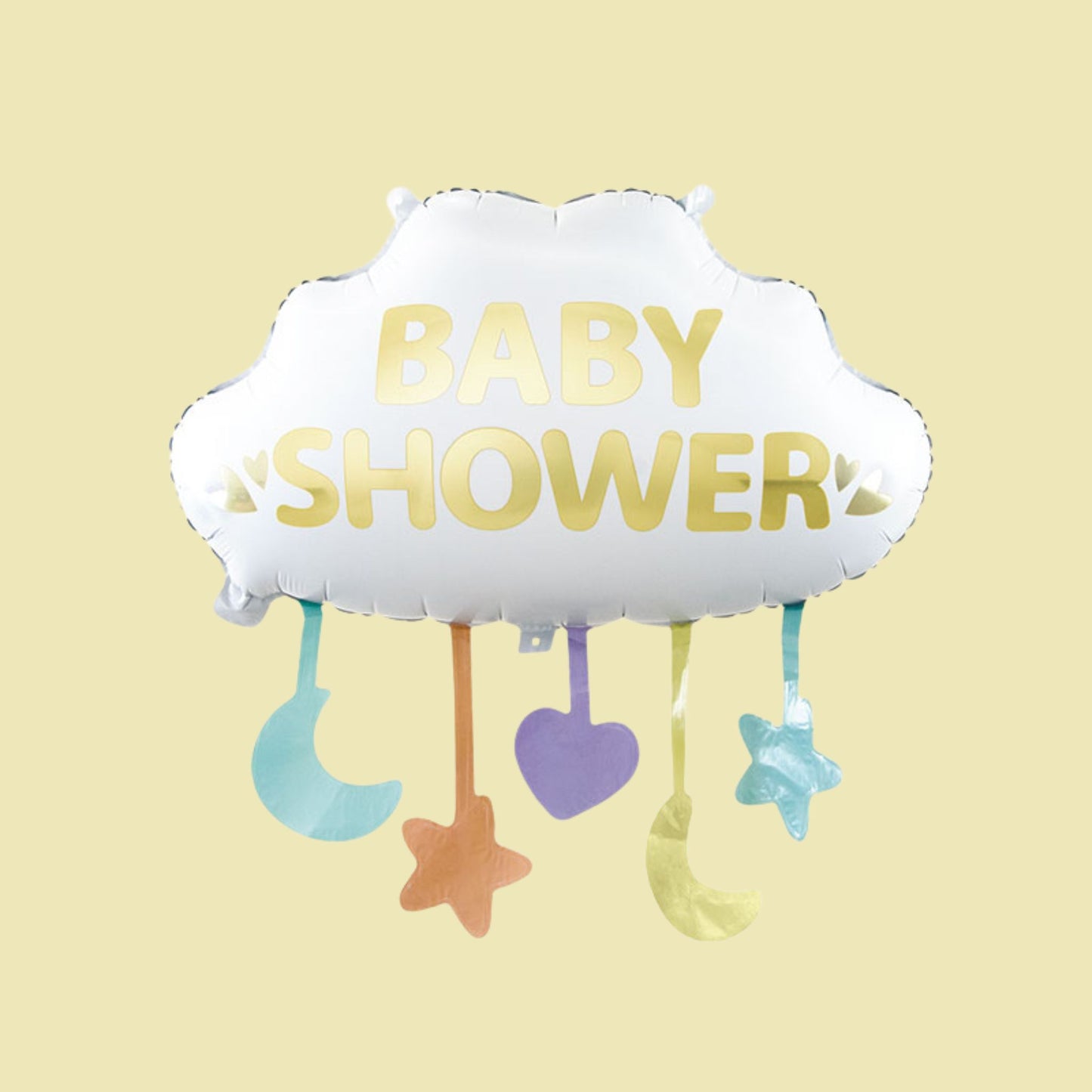 24 Inch Fun Helium Quality Baby Shower Cloud Foil Balloon