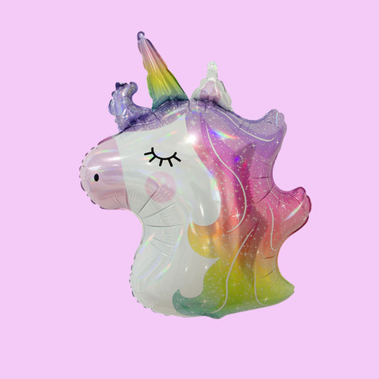 Mini Unicorn Foil Balloon