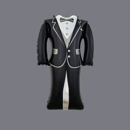 38 inch Wedding Mr. Black Suit foil balloon