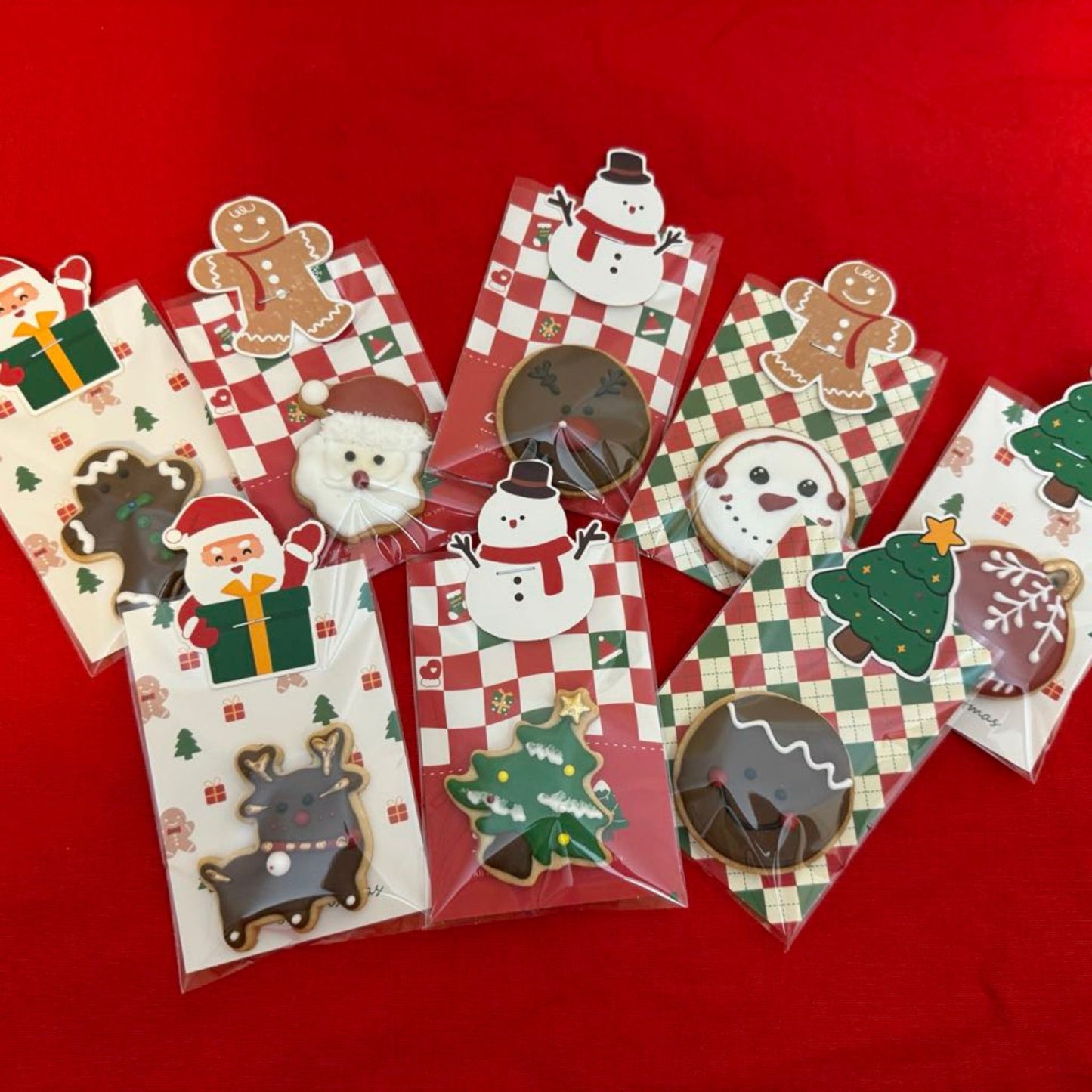 North America Best Christmas Gift Custom Cookies (8 cookies)