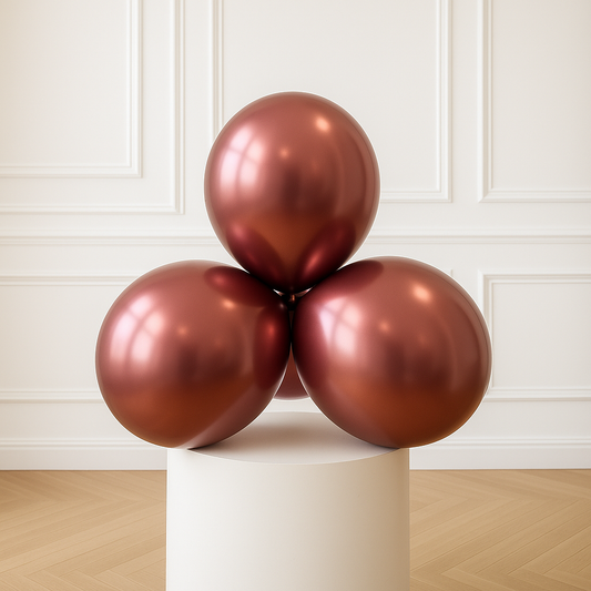 Chrome Mauve 11 inch Latex Balloons (50PCS)