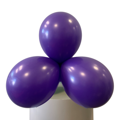 Purple Violet 11 inch Latex Balloons (100PCS)