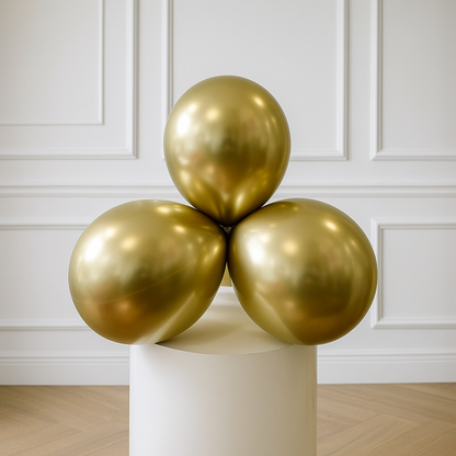 Chrome Sand Gold 11 inch Latex Balloons (50PCS)