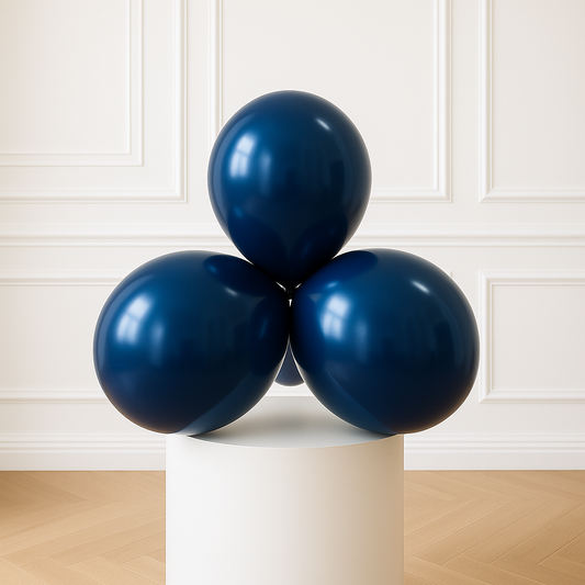 Navy Blue 11 inch Latex Balloons (100PCS)