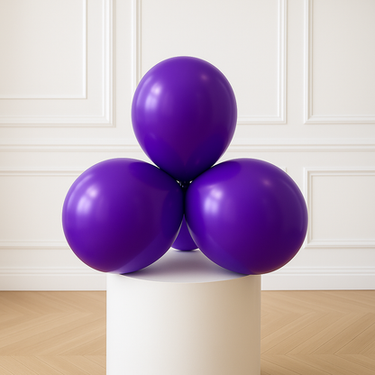 Purple Violet 11 inch Latex Balloons (100PCS)