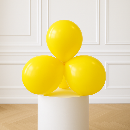 Yellow 11 inch Latex Balloons