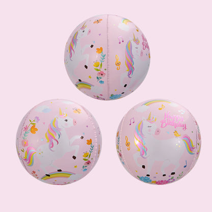 24 inch Unicorn Pastel Pink Orbz