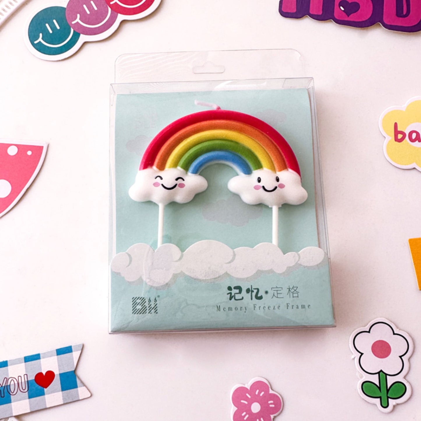 Rainbow Candle
