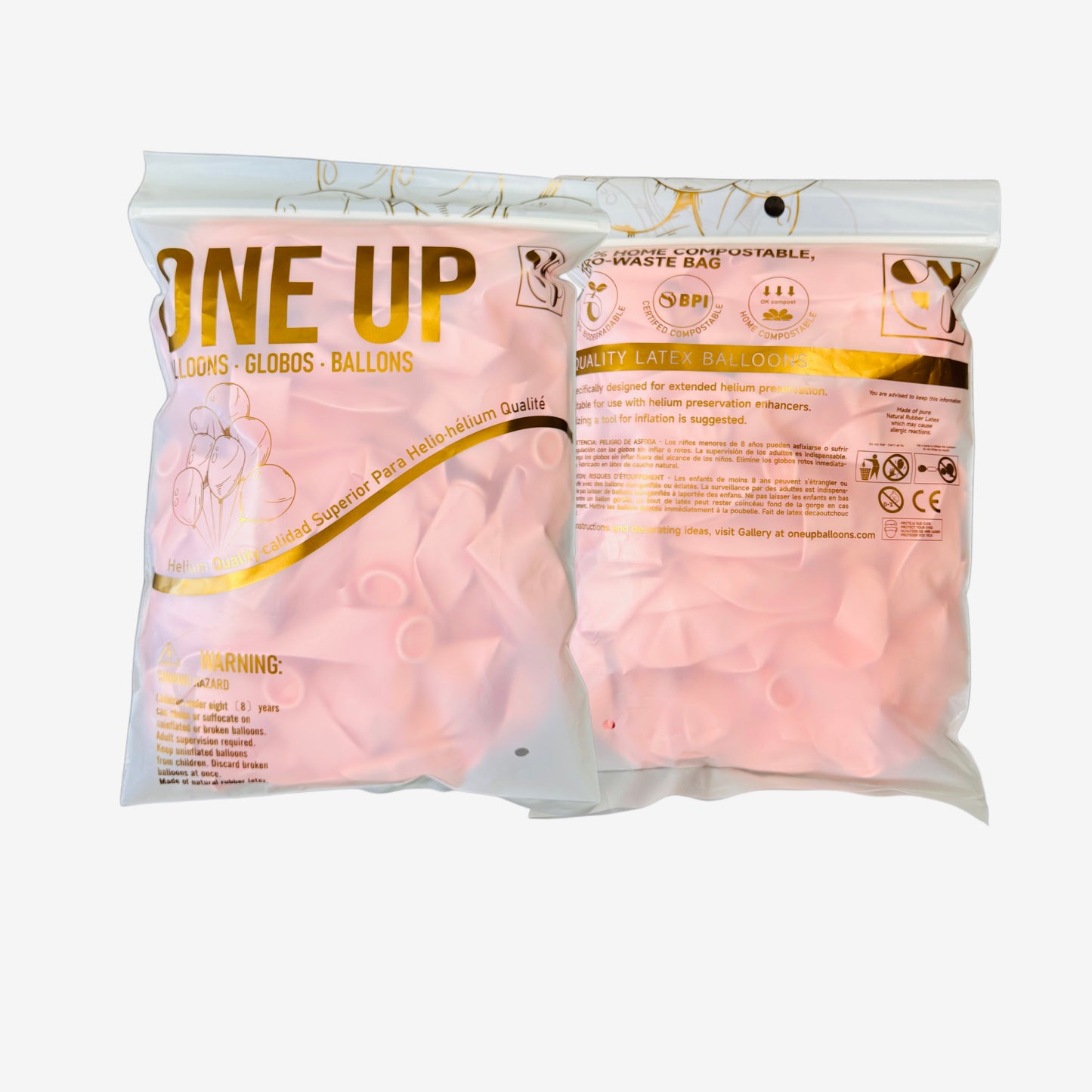 Pastel Pink 11 inch Latex Balloons
